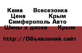 Кама 235 Всесезонка › Цена ­ 6 000 - Крым, Симферополь Авто » Шины и диски   . Крым